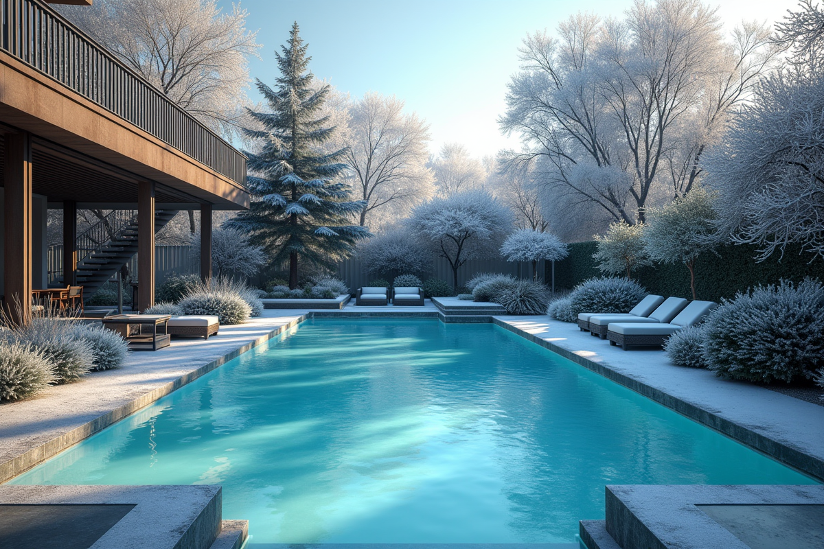 piscine hiver